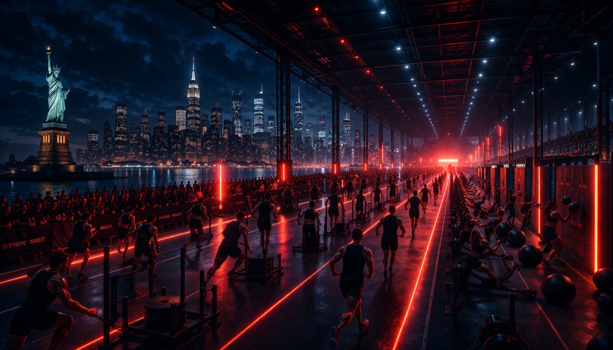 HYROX race in a major city